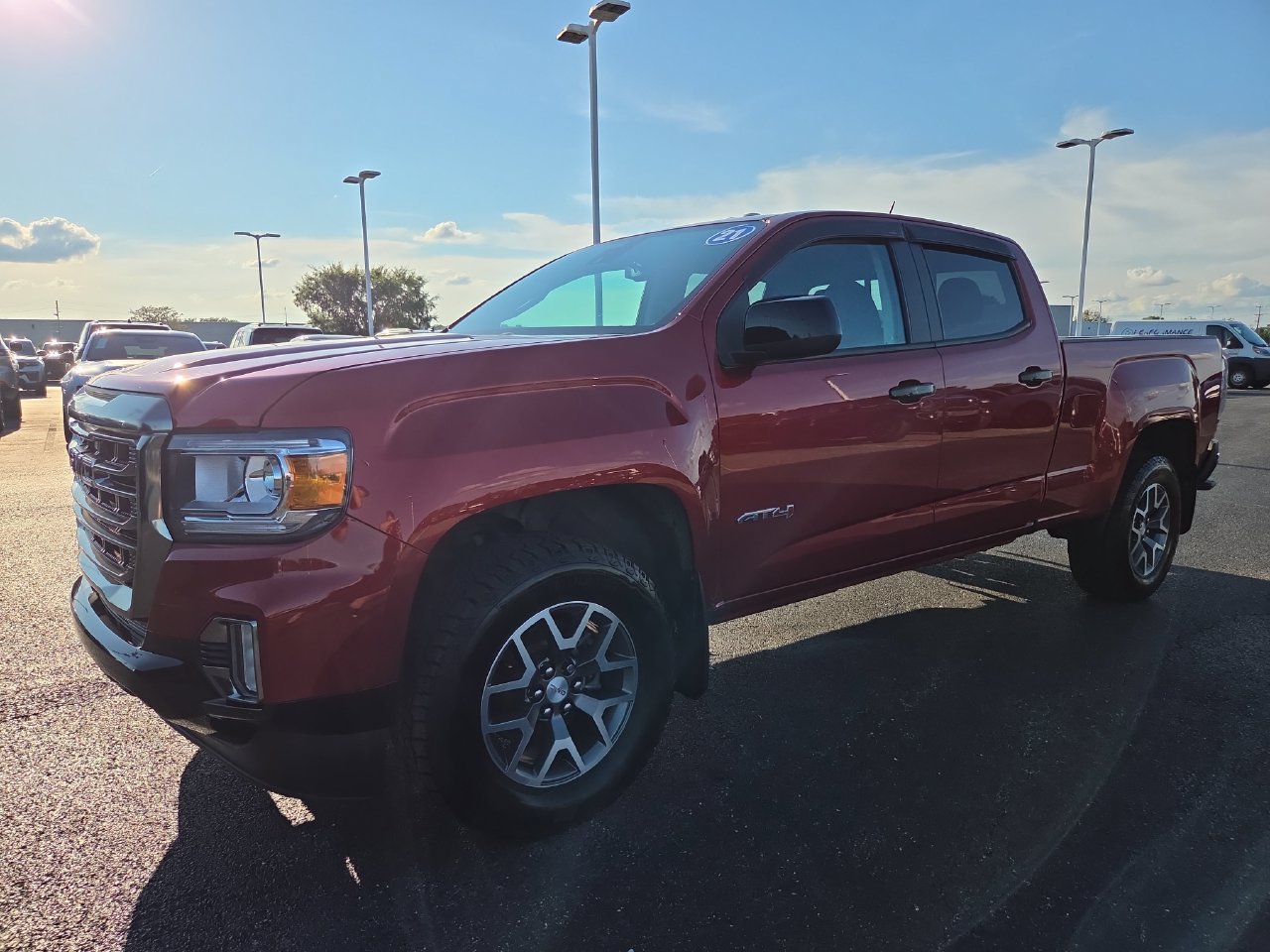 Used 2021 GMC Canyon AT4 w/ Driver Alert Package AWD/4WD image 3