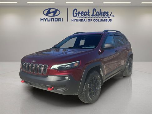 Used 2021 Jeep Cherokee Trailhawk w/ Premium Leather Package image 1