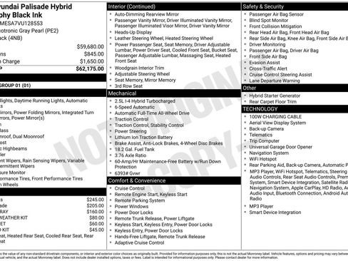 New 2027 Hyundai Palisade Calligraphy AWD/4WD image 1