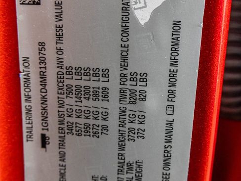 Used 2021 Chevrolet Tahoe LT w/ LT Signature Package image 61