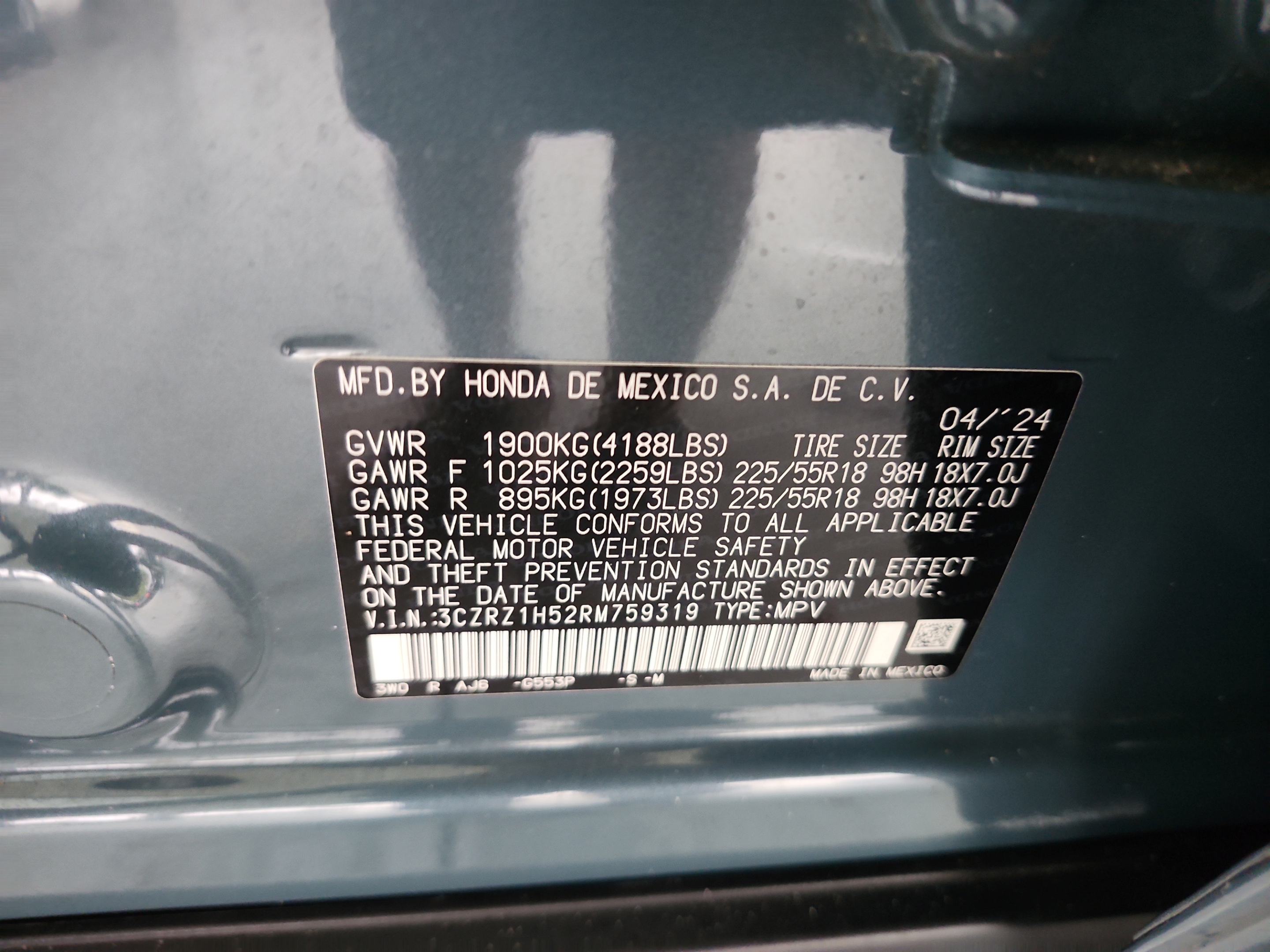 Used 2024 Honda HR-V Sport image 26