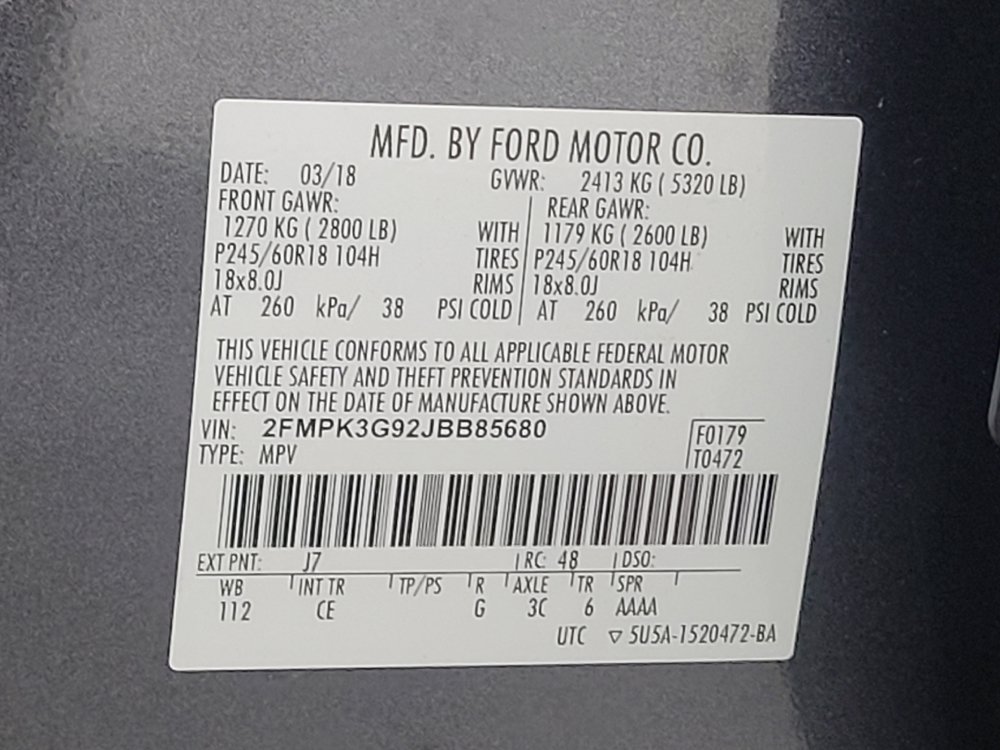 Used 2018 Ford Edge SE FWD image 33