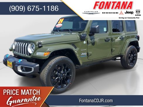 Certified 2024 Jeep Wrangler Unlimited Sahara AWD/4WD image 1