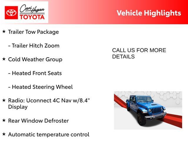 Used 2022 Jeep Gladiator Mojave w/ Cold Weather Group AWD/4WD image 10