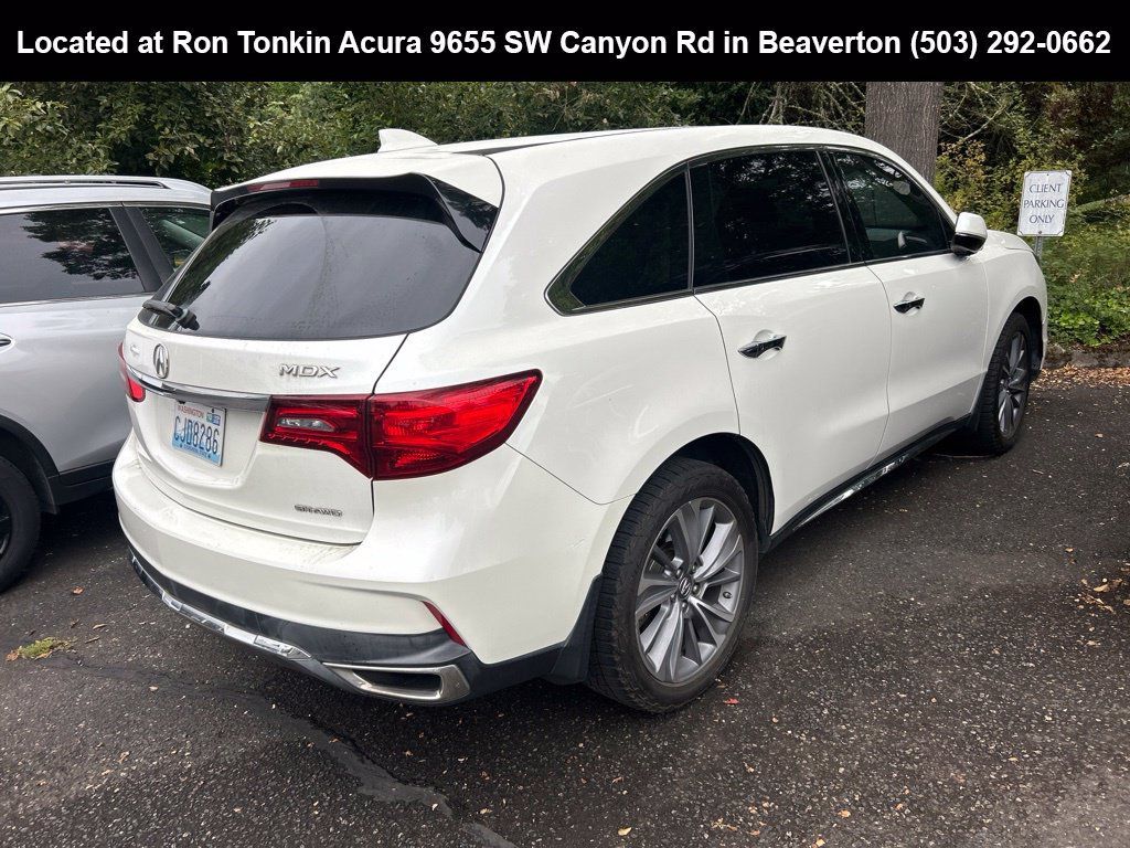 Used 2017 Acura MDX w/ Technology Package AWD/4WD image 3