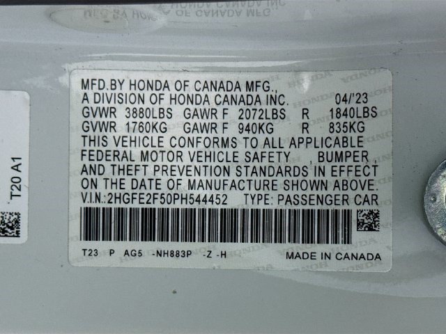 Used 2023 Honda Civic Sport image 39