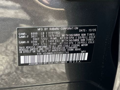 New 2026 Subaru Ascent Bronze Edition image 31