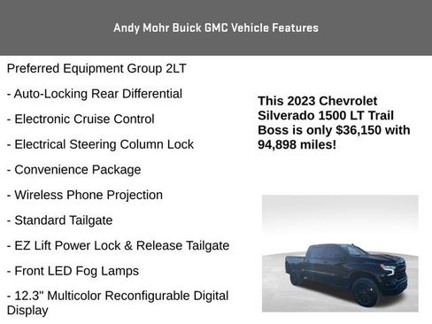 Used 2023 Chevrolet Silverado 1500 LT Trail Boss w/ Protection Package image 16