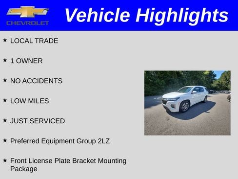 Certified 2023 Chevrolet Traverse High Country image 2