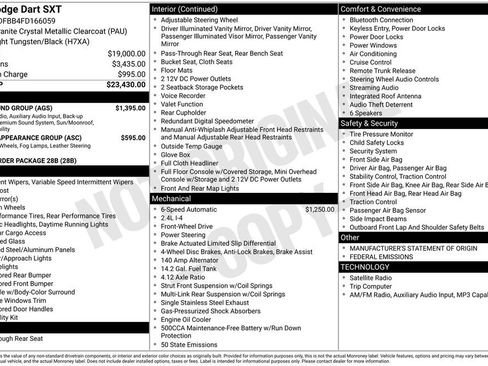 Used 2015 Dodge Dart SXT w/ Sun/Sound Group image 30