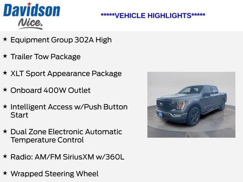 Used 2023 Ford F150 XLT w/ Equipment Group 302A High AWD/4WD image 5