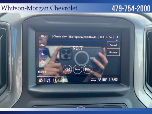 New 2026 Chevrolet Silverado 1500 Custom w/ Turbomax Blackout Package AWD/4WD image 22