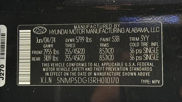Used 2024 Hyundai Santa Fe Calligraphy AWD/4WD image 28