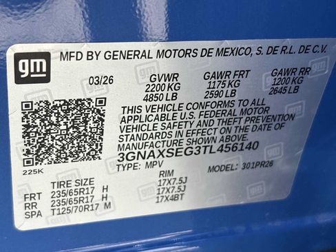 New 2026 Chevrolet Equinox ACTIV w/ Convenience Package III AWD/4WD image 33