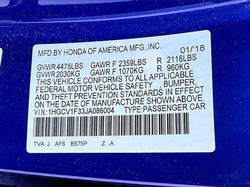 Used 2018 Honda Accord Sport image 32