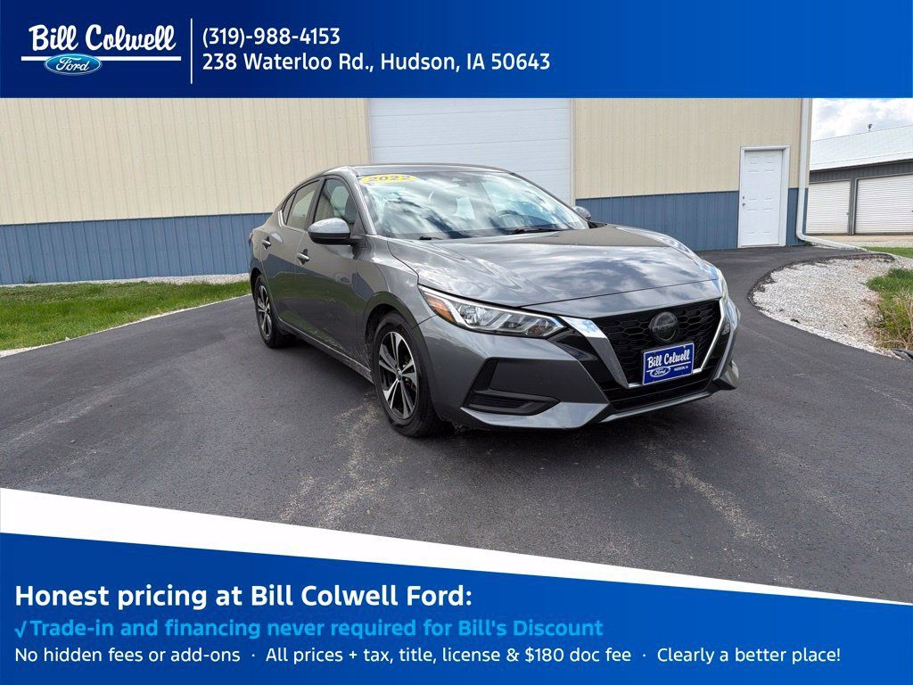 Used 2022 Nissan Sentra SV FWD image 1