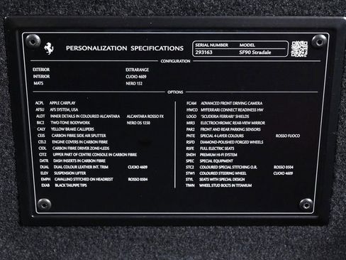 Certified 2023 Ferrari SF90 Stradale AWD/4WD image 28