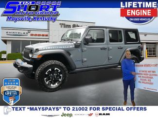 Used 2025 Jeep Wrangler Unlimited Rubicon 4xe w/ Convenience Group AWD/4WD 360° Tour