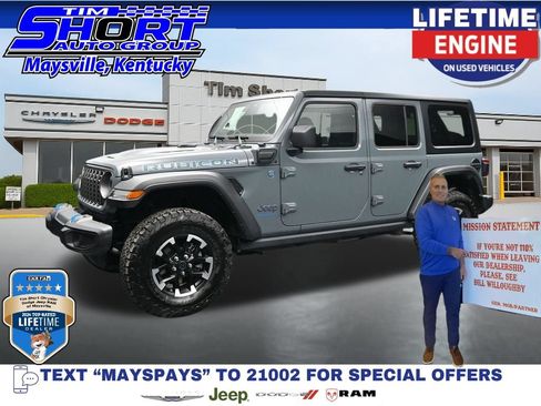 Used 2025 Jeep Wrangler Unlimited Rubicon 4xe w/ Convenience Group AWD/4WD image 1