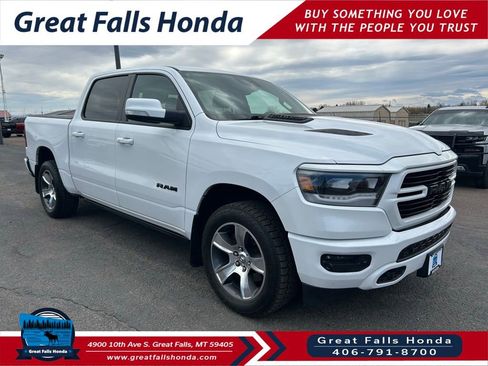 Used 2019 RAM 1500 Sport w/ Advanced Safety Group AWD/4WD image 1