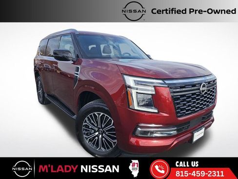 Used 2025 Nissan Armada SL w/ Captain's Chari Seat Package image 1