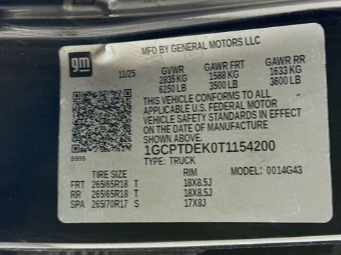 New 2026 Chevrolet Colorado Z71 w/ Technology Package image 30