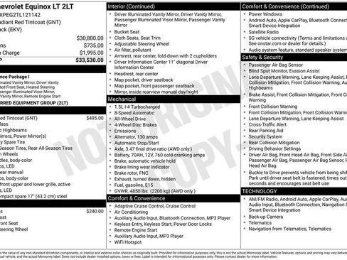 Used 2026 Chevrolet Equinox LT image 39