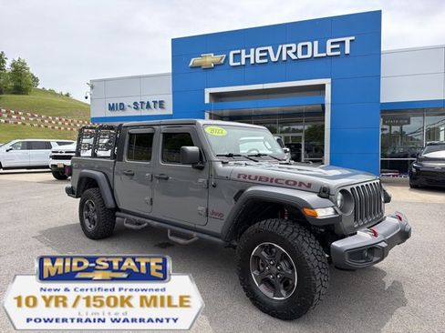 Used 2022 Jeep Gladiator Rubicon w/ Trailer Tow Package AWD/4WD image 1