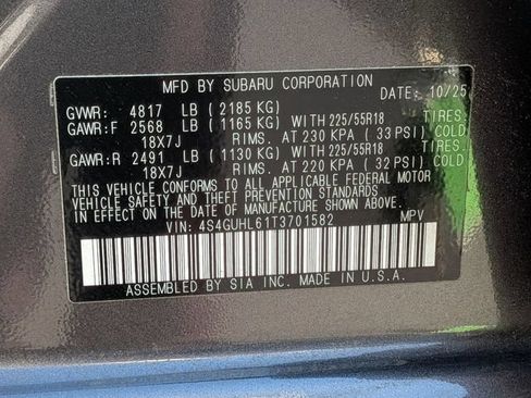 Used 2026 Subaru Crosstrek 2.5i Limited AWD/4WD image 37