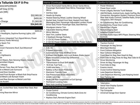 Certified 2023 Kia Telluride SX Prestige X-Pro image 33