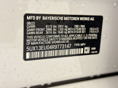 Certified 2024 BMW X5 sDrive40i w/ M Sport Package RWD image 20