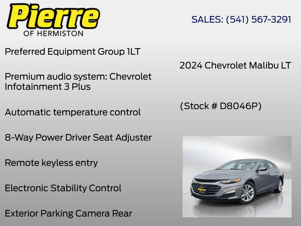 Used 2024 Chevrolet Malibu LT FWD image 6
