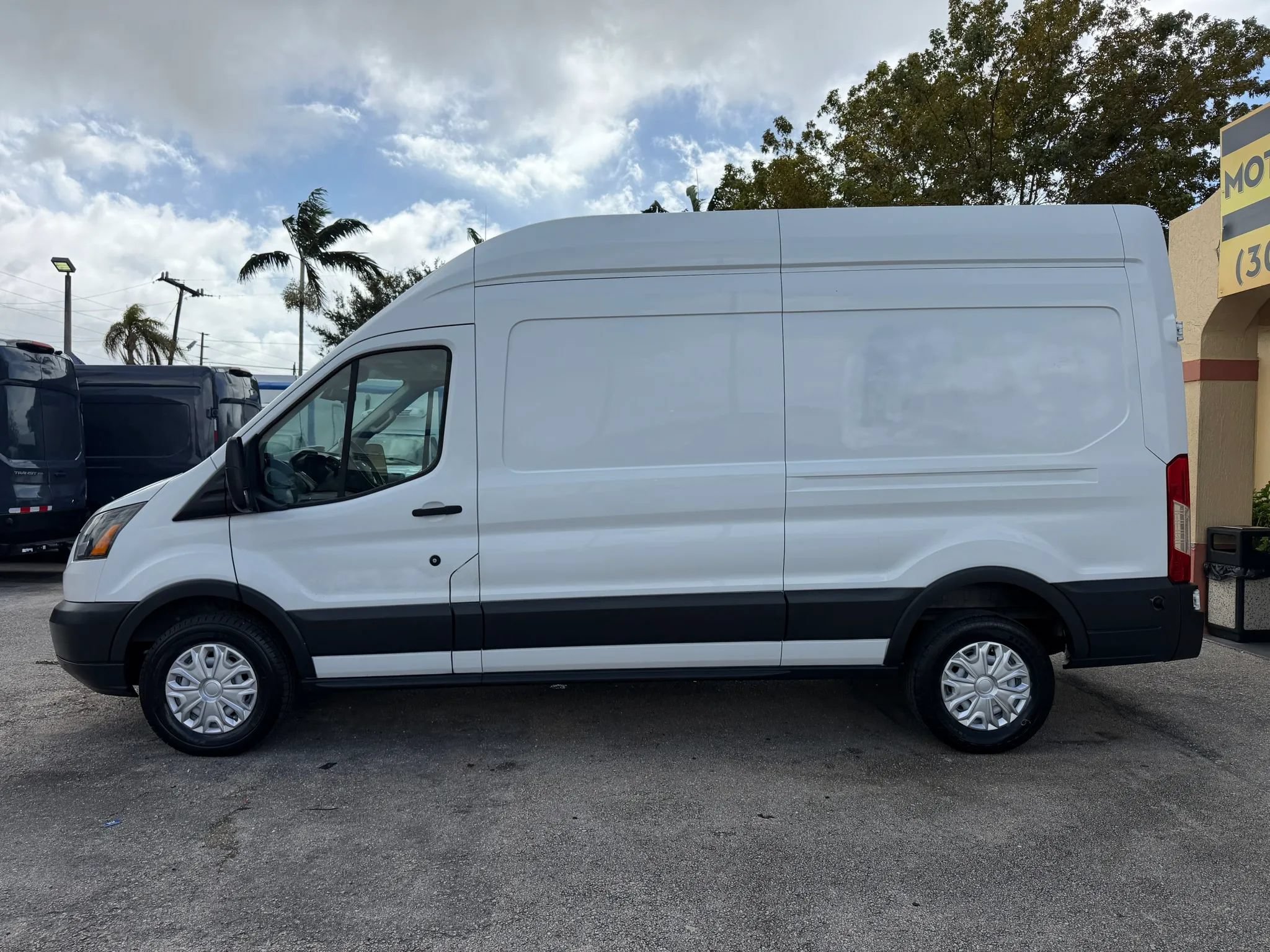 Used 2017 Ford Transit 250 148 High Roof w/ Interior Upgrade Package RWD image 2