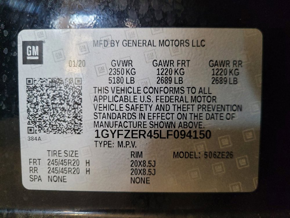 Used 2020 Cadillac XT4 Sport w/ LPO, Midnight Sport Package FWD image 33
