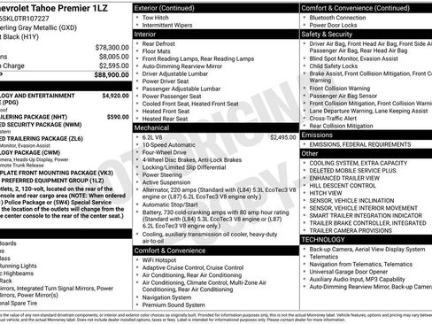 New 2026 Chevrolet Tahoe Premier image 28