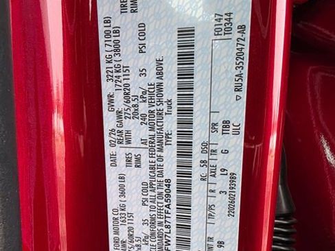 New 2026 Ford F150 Platinum w/ Equipment Group 700A Standard image 55