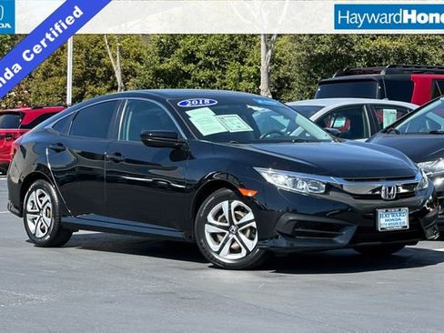 Certified 2018 Honda Civic LX image 1