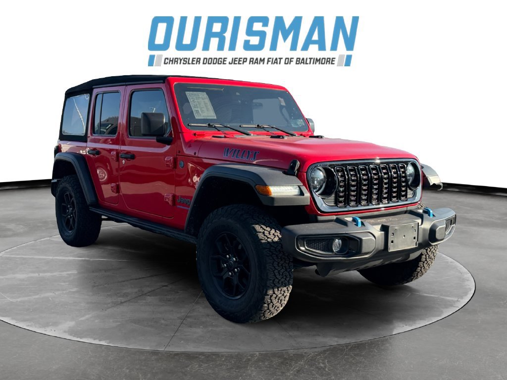 Used 2024 Jeep Wrangler Unlimited AWD/4WD image 1