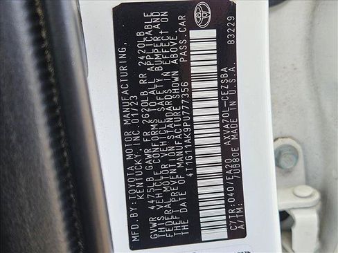 Used 2023 Toyota Camry SE FWD image 23