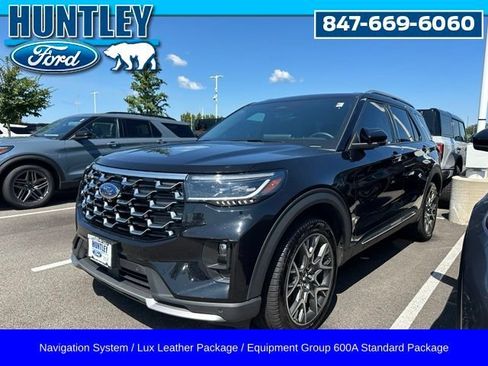 Certified 2025 Ford Explorer Platinum w/ Ultimate Package AWD/4WD image 1