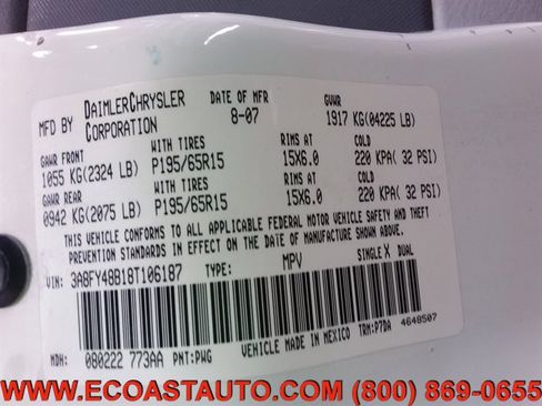 Used 2008 Chrysler PT Cruiser image 16