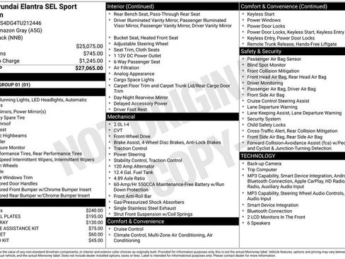 New 2026 Hyundai Elantra SEL Sport Premium FWD image 4