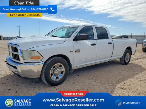 Used 2012 RAM 2500 ST w/ Chrome Appearance Group image 1