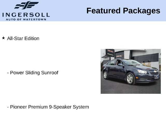 Used 2014 Chevrolet Cruze LT w/ All-Star Edition FWD image 14