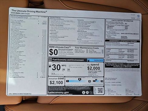 New 2026 BMW 230i Coupe w/ Premium Package image 18