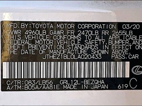 Used 2020 Lexus GS 350 F Sport image 35