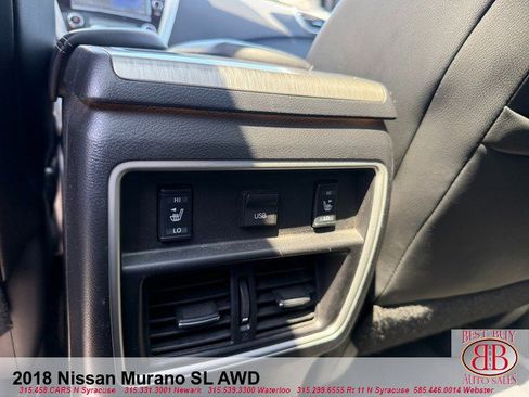 Used 2018 Nissan Murano SL w/ Moonroof Package AWD/4WD image 13