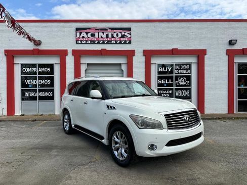 Used 2014 INFINITI QX80 4WD w/ Theater Package image 48