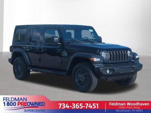 Used 2025 Jeep Wrangler Unlimited Sport AWD/4WD image 1