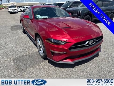 Used 2020 Ford Mustang Premium w/ Carbon Sport Interior Package RWD image 3